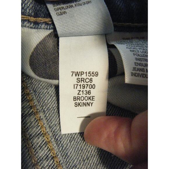 Lucky Brand Size 12/31 Brooke Skinny Light Washed Women's Jeans - Picture 7 of 7